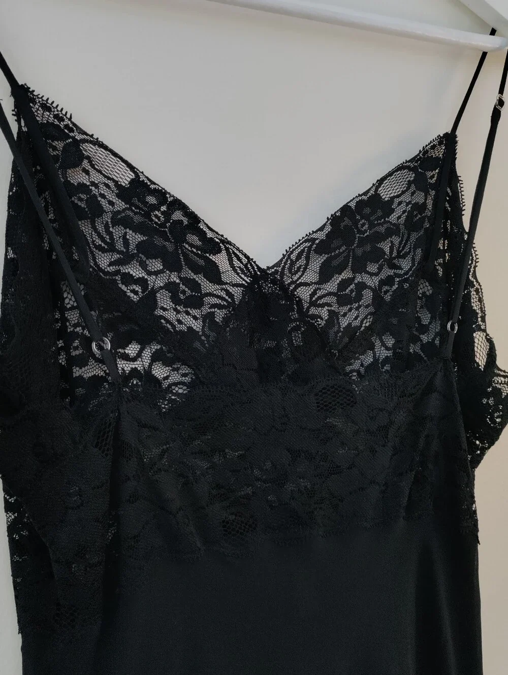 Y2k Vintage Claire's Rose 100% Silk Lingerie Gown Medium - Picture 6 of 11